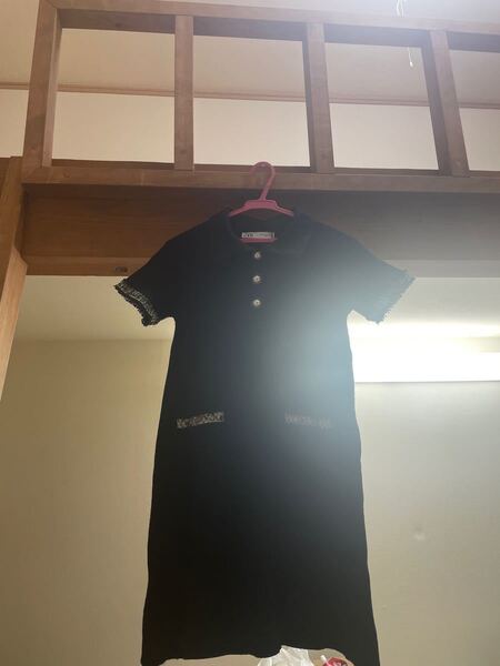 ZARA 半袖ニットワンピース