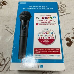 【Wii U】 WiiカラオケU Wii U マイクセット トライアルディスク付き