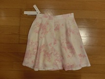 未着用 レディース CECIL McBEE セシルマクビー スカート Mサイズ 日本製 新品 ピンク色系 WOMEN 女性用_画像4