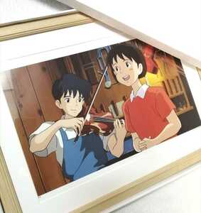 Art hand Auction Super rare! Studio Ghibli. Murmure du cœur [article encadré] Affiche Ghibli. Peinture Ghibli. Reproduction de carte postale. Calendrier Ghibli. Hayao Miyazaki un, Des bandes dessinées, Produits d'anime, autres