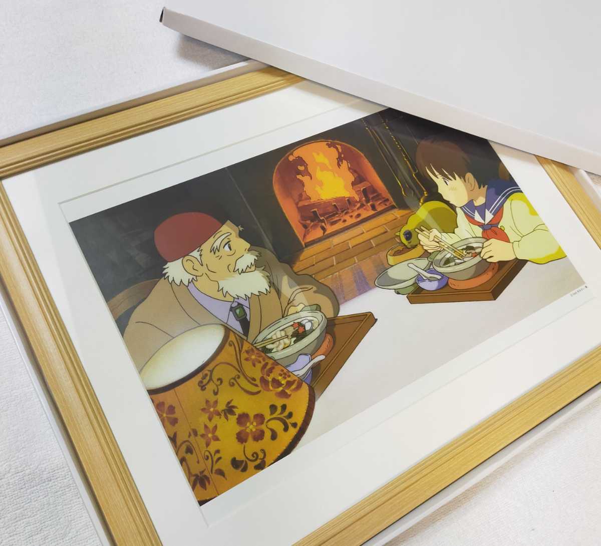 Super rare! Studio Ghibli. Murmure du cœur [article encadré] Affiche Ghibli. Peinture Ghibli. Reproduction de carte postale. Calendrier Ghibli. Hayao Miyazaki c., Des bandes dessinées, Produits d'anime, autres