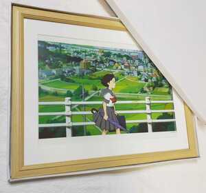 Art hand Auction Super rare! Studio Ghibli. Whisper of the Heart [framed item] Ghibli poster. Ghibli painting. Reproduction postcard. Ghibli calendar. Hayao Miyazaki, Comics, Anime Goods, others