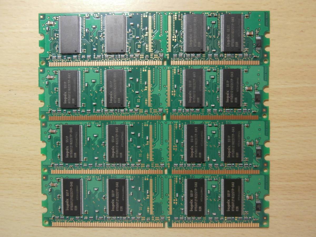 ヤフオク! - DDR SDRAM(DIMM デスクトップ用)の中古品・新品・未使用品一覧