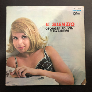 ジョルジェ・ジューバン GEORGES JOUVIN ET SON ORCHESTRE / IL SILENZIO 夜空のトランペット [ODEON OP7389] 赤盤 見開きジャケ 国内盤