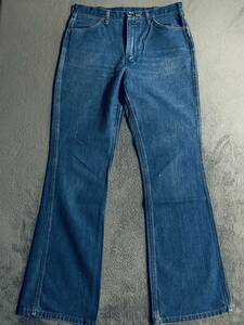 * postage included American made Vintage Wrangler 945 W34 Wrangler boots cut 70s 80s *