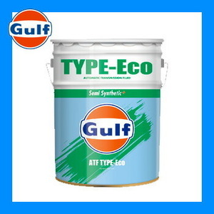 Gulf ガルフ オートマオイル ATF TYPE-Eco (ATFタイプエコ) 20L 1本 半化学合成油 (省燃費タイプ/JASO:01A)