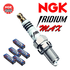 [NGK] イリジウムMAXプラグ (1台分セット) 【ファミリア [BFMP, BFMR, BFMS] S62.2~H1.2 エンジン[B6(DOHC)] 1600】