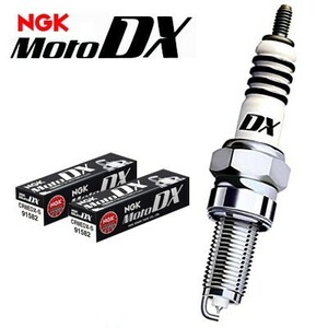 [NGK] MotoDXプラグ (1台分セット) 【ホンダ 250CC VTR (250) (’98.1~’07) [MC33] 】