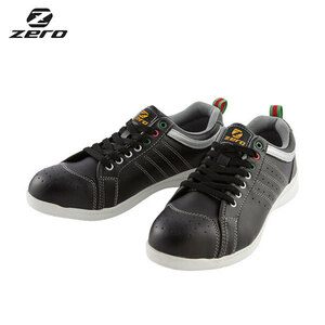 Z-ZERO safety shoes black 24.5cm