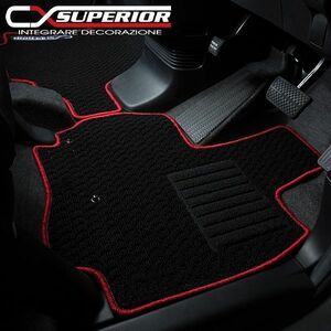 CX SUPERIOR スーペリア フロアマット 2列シート車 ラパン HE21S 前期 H15/9～H16/9 AT フロントセンターコンソール無(フットブレーキ)