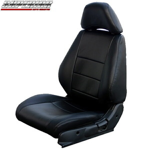 SUPERIOR Hsu pe rear seat cover black carbon look front set 180SX RPS13 middle period 