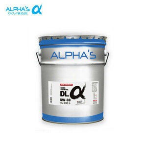 alphas アルファス DLα ディーゼルエンジンオイル 5W-30 20Lペール缶 パジェロ V98W 20.10～21.12 4WD A/T 4M41 ターボ 3.2L