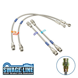  Swage-Line brake hose Roadster NB6C NB8C 2WD ~00/06 RS. contains all grade steel / clear * Okinawa * remote island postage extra .