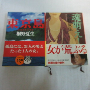 ● ◆ Natsuo Kirino Bunko Book 2 Книги "Токийский остров" "Soul Moe" Shincho Bunko