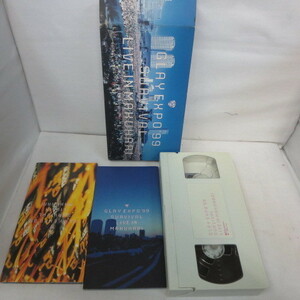 ♪★VHS グレイ　GLAY EXPO '99 SURVIVAL LIVE IN MAKUHARI