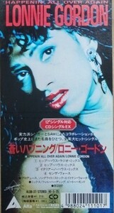 8cmCDシングル/ロニー・ゴードン/蒼いハプニング*Lonnie Gordon/Happenin' All Over Again/PWL/Stock Aitken Waterman