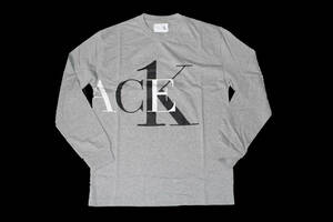 PALACE CALVIN KLEIN LONG SLEEVE GREY SIZE M