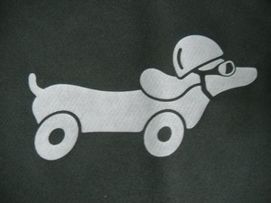 ★復活 DAX ST125 ダックス125 Honda 旧DAXマーク 純正品 BIGシルエットＴシャツ サイズ M ブラック Ｔシャツの上からの重ね着に★ 