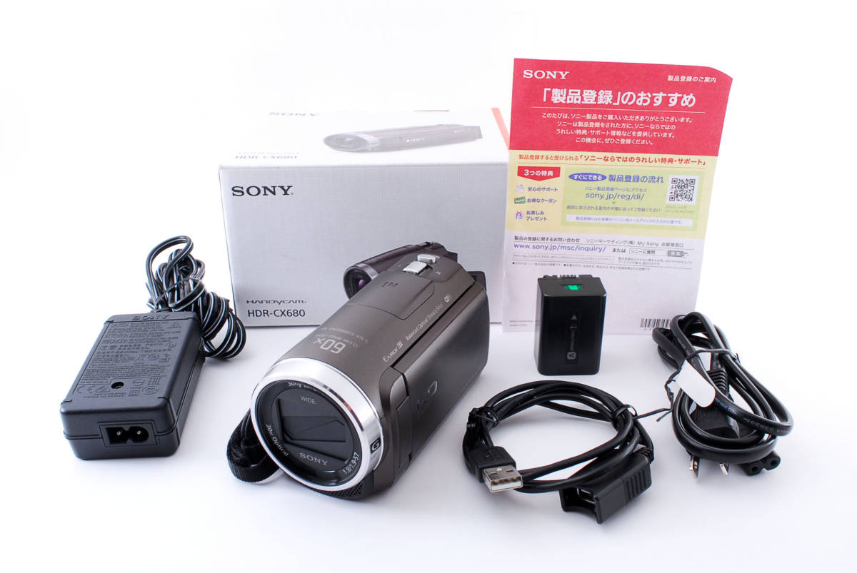 ヤフオク! -sony hdr-cx680(デジタルビデオカメラ)の中古品・新品・未 