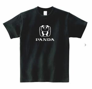 【パロディ黒XL】5ozHパンダTシャツ面白いおもしろうけるプレゼント送料無料・新品