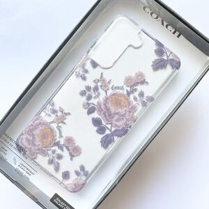 コーチ COACH Galaxy S21 5G ケース ムーディーフローラル