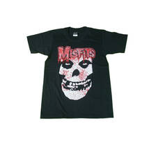 ミスフィッツ Misfits アメリカ ハードコアパンク・バンド ギター デザインTシャツ おもしろTシャツ メンズTシャツ 半袖 ★N110M_画像1