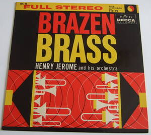 ヘンリー・ジェローム楽団 ブレイズン・ブラス SDL-38 HENRY JEROME and his orchestra BRAZEN BRASS