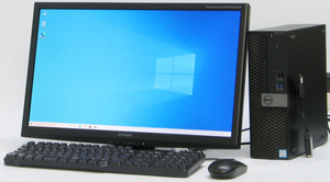 DELL Optiplex 5050-7600SF ■ 23インチ 液晶セット i5-7600/4G/500G/DVDマルチ/Windows 10 デスクトップ