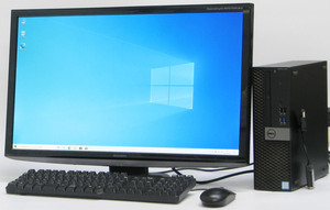 DELL Optiplex 5050-7600SF ■ 27インチ 液晶セット i5-7600/4G/500G/DVDマルチ/Windows 10 デスクトップ