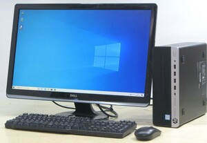 HP Prodesk 600 G3 SFF 6700■24液晶セット■i7-6700/4G/1TB/DVDマルチ/10Pro(64)