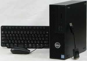 DELL Precision T3420-7100SF ■ i3-7100/4G/500G/DVDマルチ/HDMI/第7世代/Windows 10 デスクトップ