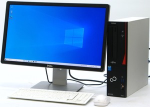 富士通 ESPRIMO D583/J FMVD10001 ■ 22インチ 液晶セット ■ i5-4490/4G/500/DVDマルチ/Windows 10 デスクトップ