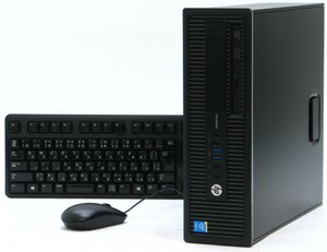 HP Prodesk 600 G1 SFF-4160 ■ i3-4160/4G/500G/DVD-ROM/Windows 10 デスクトップ