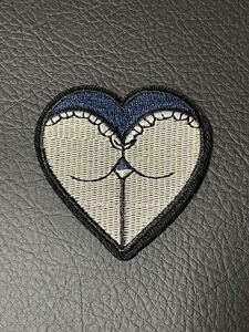 【格安】アイロンワッペン 刺繍ワッペン ハート?
