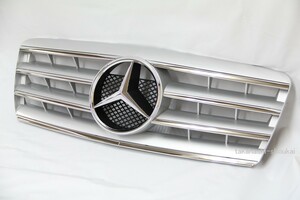 @W210 前期用 クーペスタイル フロントグリル シルバー(銀) E240 E280 E320 E430 E500