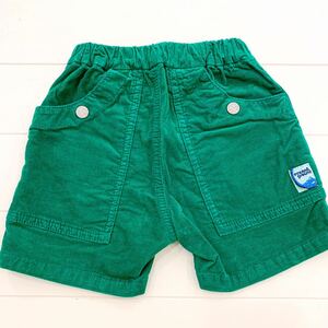 [ new goods Ocean&Ground Ocean & ground green corduroy small . green short bread shorts 90cm short pants piece ..