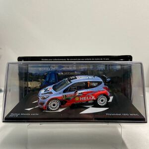 デアゴスティーニ ラリーカーコレクション 1/43 #97 ヒュンダイ i20 WRC モンテカルロ #7 2014年 Hyundai ヒョンデ ミニカー モデルカー