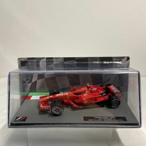 デアゴスティーニ F1マシンコレクション 1/43 #36 フェラーリ F2007 2007年 キミ・ライコネン Ferrari GP ミニカー モデルカー