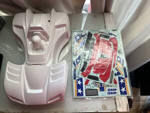 新品未使用品!タミヤ 1/10 電動RC4WDレーサーボルテックファイター VOLTEC FIGHTER スペアボディ ステッカー付属
