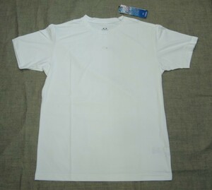 新品OAKLEY(オークリー)メンズENHANCE TECH COLD SS TEE O BARK 1.0 WHITE 100 US/EU (L) JAPAN(XL)