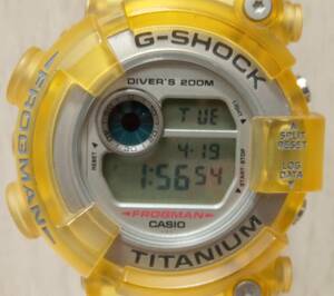 【クリアカラー！】CASIO　カシオ　G-SHOCK 　ジーショック　DW-8200　フロッグマン クォーツ　腕時計　箱付き