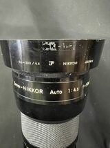 ★ NIKON ニコン ZOOM NIKKOR Auto 1:4.5 f=50mm-300ｍｍ レンズ 現状品_画像2