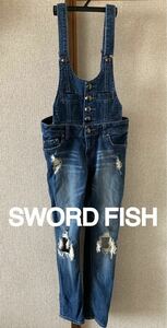 swordfish ソードフィッシュ　サロペット　オーバーオール　2wayデニム