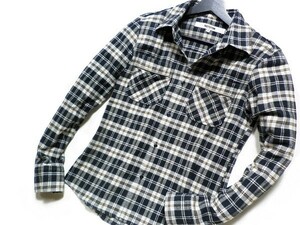 *FACTOTUM Factotum check flannel shirt 48 check shirt *