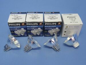 MORITEX PHILIPS ハロゲンランプ 12V50W まとめて4個セット y968