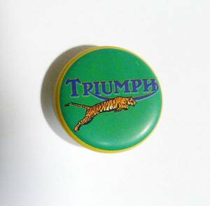 Triumph トライアンフ　缶バッジフライングタイガー