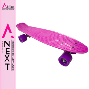 カラフルで可愛いスケートボード！ペニータイプのスケボー! ミニクルーザーボード スケーター アウトドア スポーツ ピンク