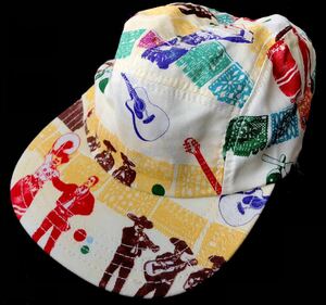 新品 定価6490円 USA製 ニューヨークハット ワークキャップ　　総柄 アメリカ製 NEW YORK HAT MADE IN USA 薄手の柔らかい上質素材 玉5405