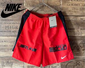 【Sサイズ】新品 NIKE ワイルドラン チャレンジャー GX ショート ランニング 赤 ショートパンツ ハーフパンツ ランパン