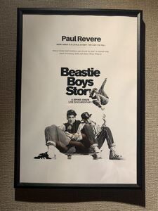 BEASTIE BOYS ビースティボーイズ A4 ポスター 額付き 送料込み